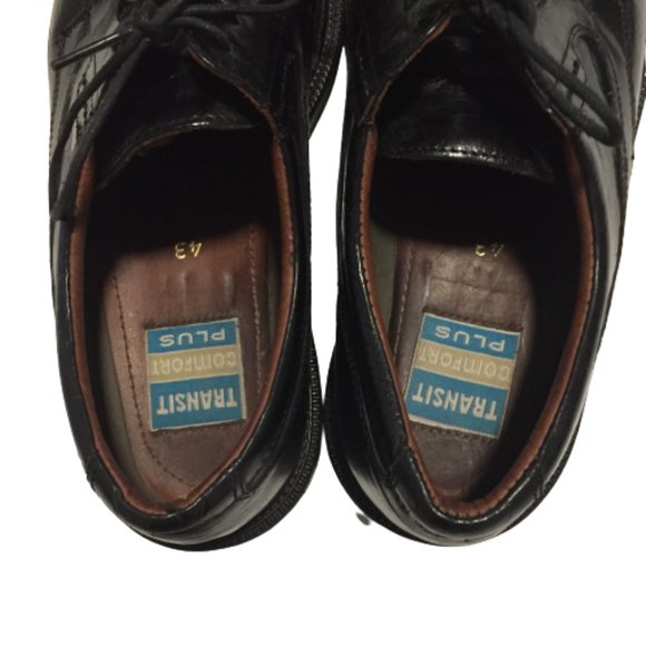 Transit Comfort Plus Size 43 Men's Dress Shoes - Picture 4 of 8